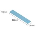 arctic tp 3 120x20mm 05mm 4 pack premium performance thermal pad extra photo 1