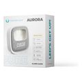 alarm clock with led bunny night light pure fnl 06 aurora white square forever light extra photo 2