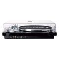 lenco lbt 215bk turntable with bt and metal platter tonearm counterweight exclusive piano black extra photo 2