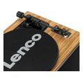 lenco ls 570ok turntable with built in speakers and bluetooth turntable on leds oakwoo extra photo 2
