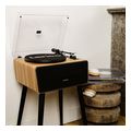 lenco ls 570ok turntable with built in speakers and bluetooth turntable on leds oakwoo extra photo 4