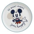 stor disney mickey mouse full of smiles non slip bicolor premium plate 10493 extra photo 1