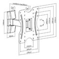 brateck tv bracket kla27 221basi toixoy tileorasi 23 42  extra photo 2
