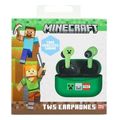 otl minecraft icons green tws earphones extra photo 2