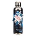 paladone marvel fantastic 4 silver surfer metal water bottle 500ml extra photo 1