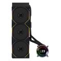 lian li hydroshift ii lcd c 360 rgb cl fan black aio cpu liquid cooler with cl argb fans extra photo 1