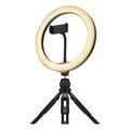 streamplify light 10 streaming ring light black 26cm tripod selfie stick extra photo 1 streamplify light 10 streaming ring light black 26cm tripod selfie stick extra photo 1