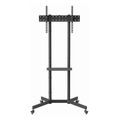 gembird tv floor stand with caster wheels tilt 37 70 vesa 800x600 black tvs 70t 01 extra photo 2