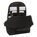 safta fcbarcelona laptop double backpack 156 40cm black usb extra photo 2