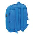 safta fcbarcelona laptop double backpack 156 40cm blue usb extra photo 2