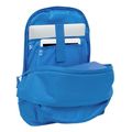 safta fcbarcelona laptop double backpack 156 40cm blue usb extra photo 3