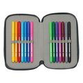 safta real madrid 25 26 double filled pencil case 29pcs extra photo 3 safta real madrid 25 26 double filled pencil case 29pcs extra photo 3