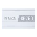 lian li sp750 v2 gold white 750w sfx psu 12v 2x6 low noise 80 plus gold atx 31 pcie 5 extra photo 3