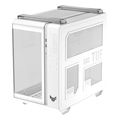 case asus tuf gaming gt502 horizon argb white mid tower tempered glass extra photo 7
