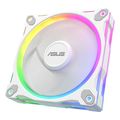 set of fans asus prime mr120 argb reverse 3 in 1 white edition 120x120x28 mm extra photo 2