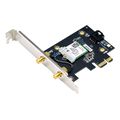 asus pce be6500 wifi 7 pci e wireless adapter with two external antennas and bluetooth 54 extra photo 2