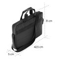 hama genua laptop bag up to 40 cm 156 black extra photo 8
