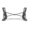 hama aluminium laptop stand 6 stage tilt folding up to 40 cm 156 silve extra photo 1