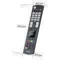 hama universal remote control for lg tvs ir teachable illuminating buttons extra photo 6