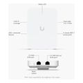 ubiquitiaccess point unifi u7 iw 80211be wifi 7 ohne poe adapter without poe adapter extra photo 3