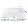 othoni samsung viewfinity ls34c650tauxen 34 curved uwqhd 100hz white extra photo 10