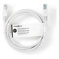 nedis ccgt85100wt30 cat5e network cable u utp rj45 male rj45 male 300m white extra photo 2
