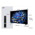 tv tcl 55t69c 55 qled 4k uhd smart wifi model 2025 black extra photo 1