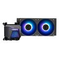 msi mag coreliquid a15 240 motherboard processor all in one liquid cooler 12 cm black extra photo 1