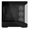 mini micro atx case lian li vector v100 mini black 4 x 120mm argb led rgb strip temperedglass extra photo 2