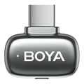 boya mini 2 type c space gray 24ghz 2mic wireless ai anc mic w charging box mono stereo extra photo 3