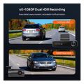 70mai m800 2 4k dash cam set rear cam 3840x2160 gps hi temperature battery extra photo 3