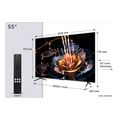 tv tcl 55c61ks 55 ultra hd 4k qd mini led smart wifi black extra photo 2