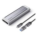 enclosure ssd orico axm2 g2 v1 for m2 nvme grey extra photo 1