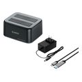 orico docking station hdd ssd 6829c3 2 drive for sata 25inch 35inch black extra photo 1