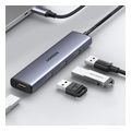 ugreen type c hub cm473 4x usb a 30 02m grey extra photo 2