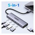ugreen type c hub cm511 3 x usb a 30 type c hdmi grey extra photo 2