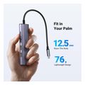 ugreen type c hub cm511 3 x usb a 30 type c hdmi grey extra photo 4
