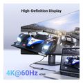 ugreen type c hub cm511 3 x usb a 30 type c hdmi grey extra photo 5