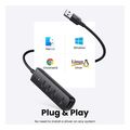 ugreen usb hub cm416 4 x usb a 30 025m black extra photo 4