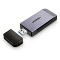 ugreen usb 30 card reader cm180 sd microsd cf ms grey extra photo 3