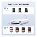 ugreen type c card reader cm265 sd microsd white extra photo 1 ugreen type c card reader cm265 sd microsd white extra photo 1
