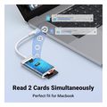 ugreen type c card reader cm265 sd microsd white extra photo 2 ugreen type c card reader cm265 sd microsd white extra photo 2