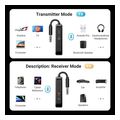 ugreen cm672 bluetooth receiver black extra photo 2 ugreen cm672 bluetooth receiver black extra photo 2