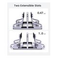 ugreen lp258 vertical stand two for laptop with thickness 12mm 26mm silver extra photo 1 ugreen lp258 vertical stand two for laptop with thickness 12mm 26mm silver extra photo 1