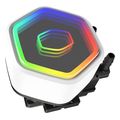 coolermaster masterliquid 240 core ii argb water cooling white extra photo 1
