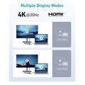 anker type c hub 332 2x usb a 2x type c 1x hdmi grey a8355h11 extra photo 4
