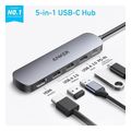 anker type c hub 2x usb a 1x usb a 30 1x type c 1x hdmi grey a8357ha0 extra photo 1