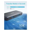anker type c hub 2x usb a 30 1x hdmi 1x sd 1x microsd black a8334ha1 extra photo 3