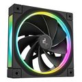 deepcool fl12r 3 in 1 fan 12cm black 3x pack set extra photo 1