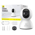 baseus p1 wi fi 3k home security camera indoor white extra photo 1